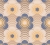 Retro Chic 39539-2 Tapeta ścienna AS Kwiatki niebiesko brązowe