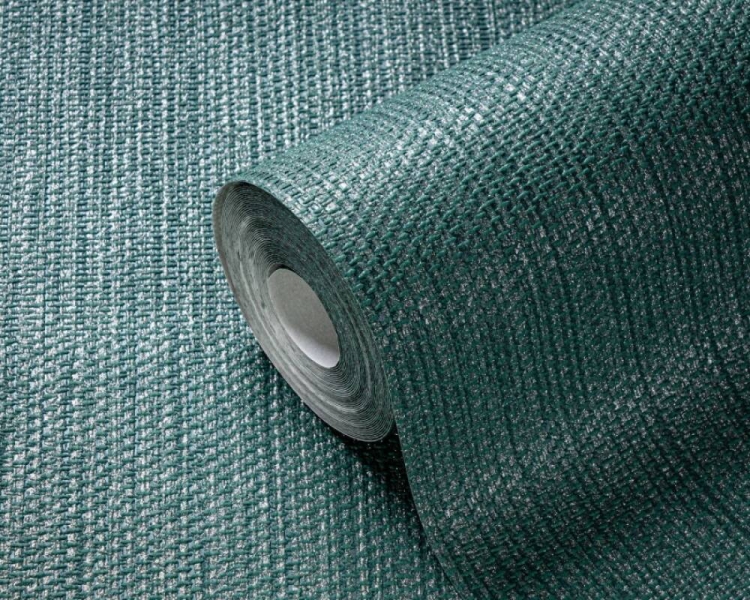 Casual Living 39553-5 Tapeta ścienna AS Struktura worka zielony