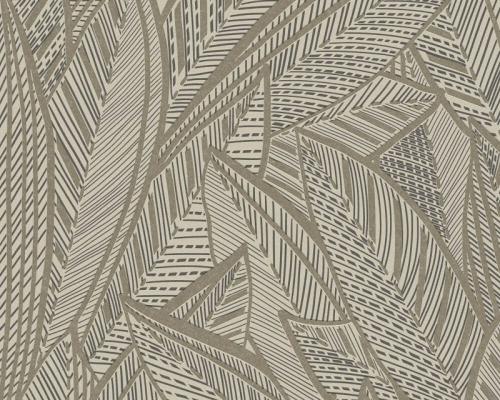 French Affair 39933-2 Tapeta ścienna AS liście wzór graficzny