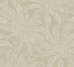 Jade 39501-4 Tapeta ścienna AS Liście beżowe camel złoty
