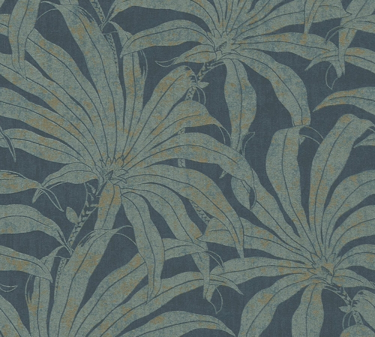 Jade 39501-6 Tapeta ścienna AS Liście palmy zielone