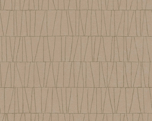 Jade 39506-5 Tapeta ścienna AS Wzór geometryczny brązowo złoty