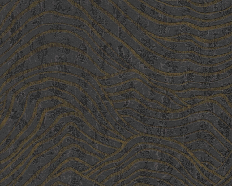 Jade 39507-3 Tapeta ścienna AS Wzór geometryczny czarny złoty