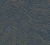 Jade 39507-4 Tapeta ścienna AS Wzór geometryczny fale granatowy złoty