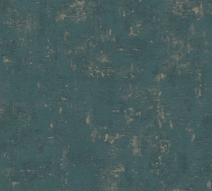 Jade 3951-22 Tapeta ścienna AS Tynk zielono złoty