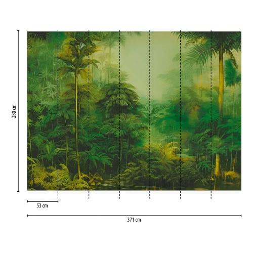 Jade 39705-1 Tapeta ścienna AS Mural drzewa