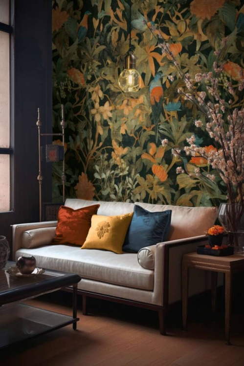 Jade 39707-1 Tapeta ścienna AS Mural w kwiaty