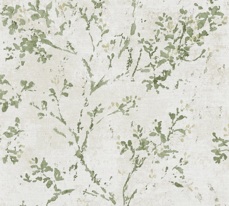 Stories of Life 39650-4 Tapeta ścienna AS Liście drzewka zielone