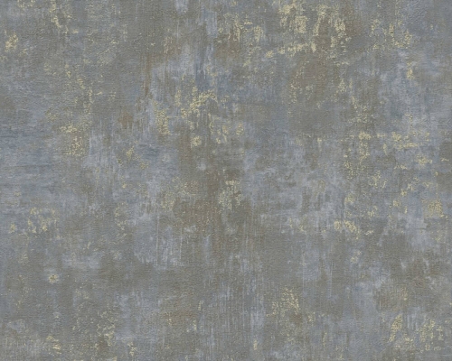 Stories of Life 39670-1 Tapeta ścienna AS Tynk szaro złoty