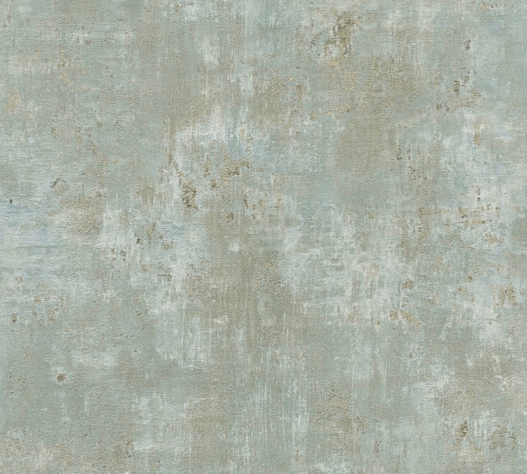 Stories of Life 39670-4 Tapeta ścienna AS Tynk zielono złoty