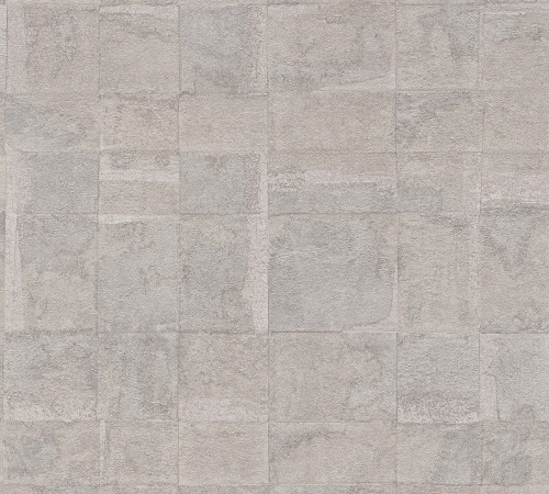 Stories of Life 39671-2 Tapeta ścienna AS tynk w kwadratach beż