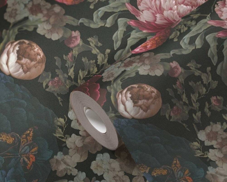 Michalsky 5 39979-1 Tapeta ścienna AS Kolorowe kwiaty 3D