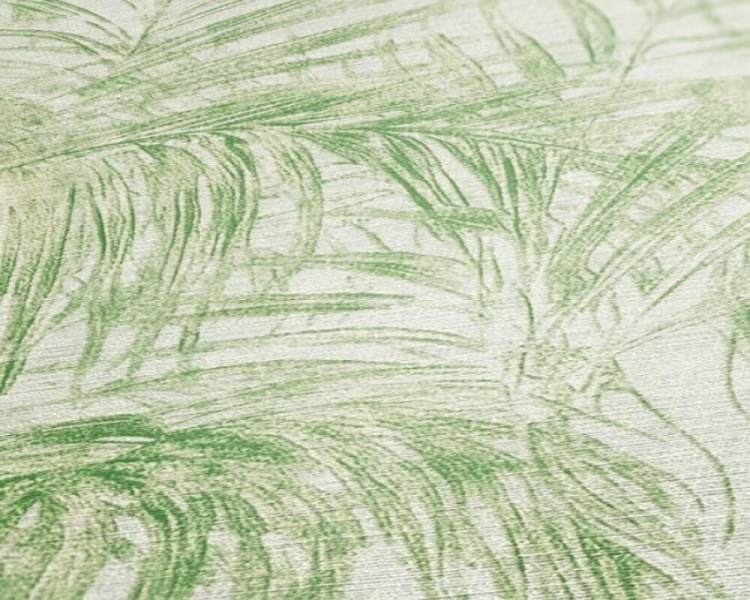 Michalsky 5 39981-1 Tapeta ścienna AS Liscie palmowe jasnyzielony