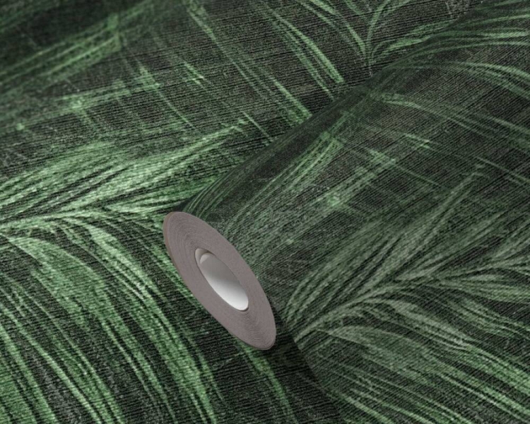 Michalsky 5 39981-4 Tapeta ścienna AS Liście palmy 3D zielony