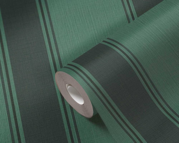 Michalsky 5 39983-4 Tapeta ścienna AS Pasy zielone