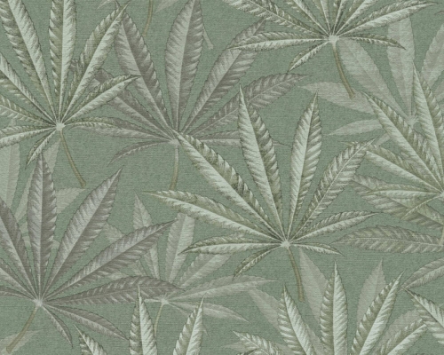 Michalsky 5 39984-1 Tapeta ścienna AS Liście palmy zielone