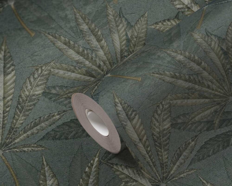 Michalsky 5 39984-4 Tapeta ścienna AS Liście palmy