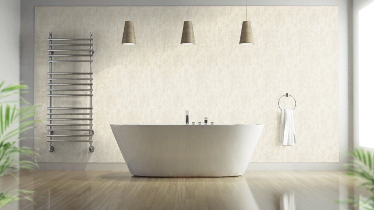 Tapeta ścienna na flizelinie jasny beż beton tynk 10273-02