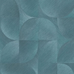 Tapeta na flizelinie geometryczna turkusowa 10392-19