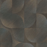 Tapeta na flizelinie geometryczna brązowa metalic 10392-15