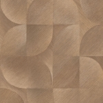 Tapeta na flizelinie wzór geometryczny brązowy metalic 10392-11