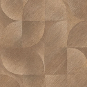 Tapeta na flizelinie wzór geometryczny brązowy metalic 10392-11