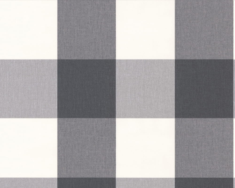 Tapeta 2063-67 AS Elegance 2, krata, duża krata, kratka czarno-biała