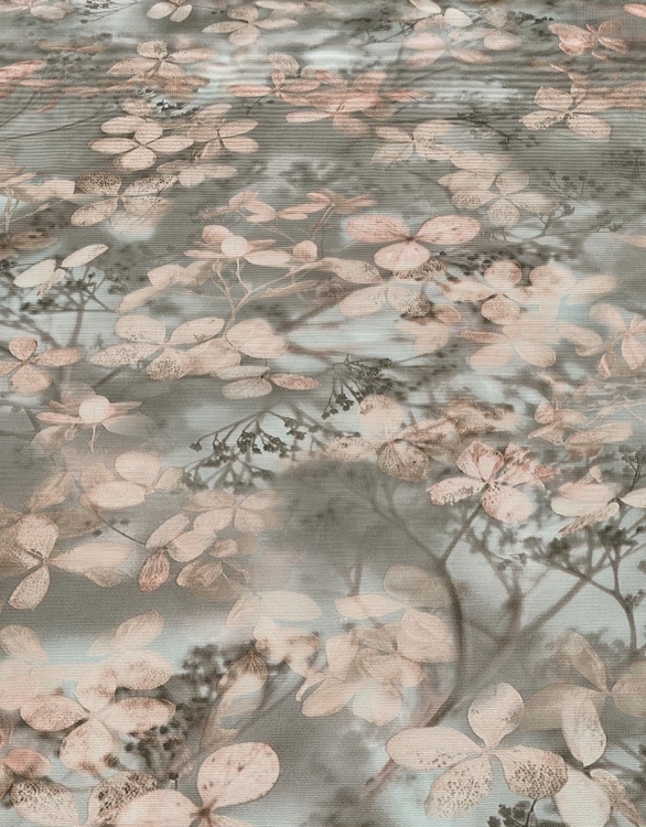 Tapeta ścienna na flizelinie beżowa listki 3D 10415-10