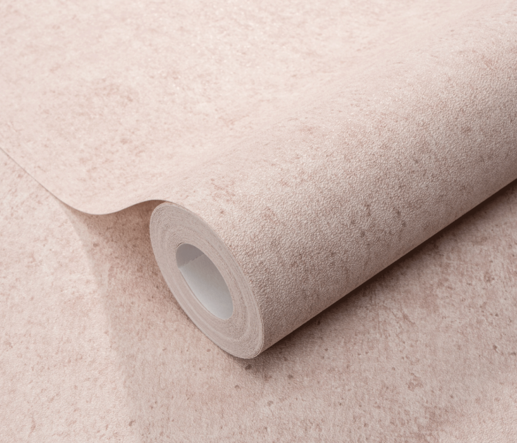 Tapeta ścienna na flizelinie różowa tynk bez wzoru 10418-05