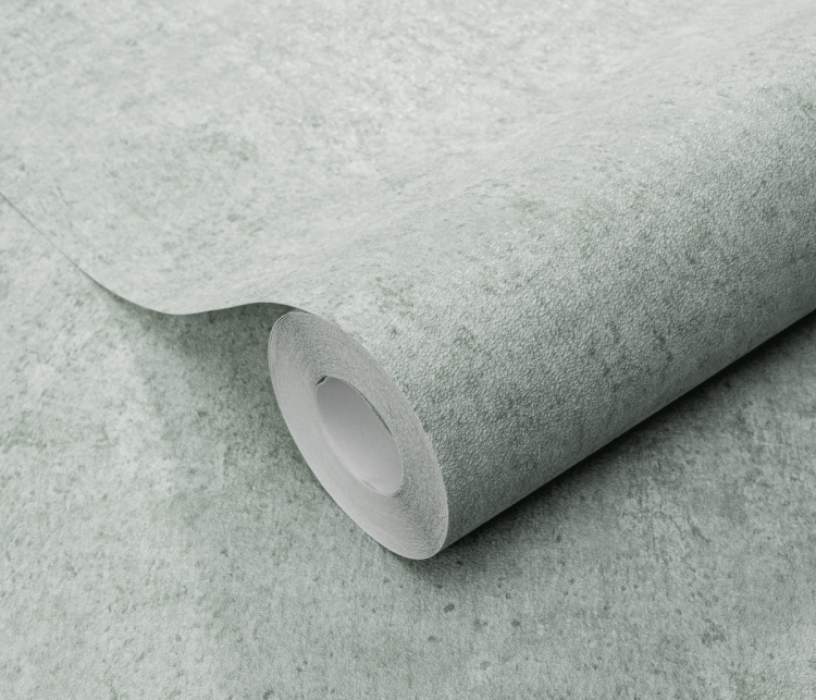 Tapeta ścienna na flizelinie turkusowa tynk bez wzoru 10418-07