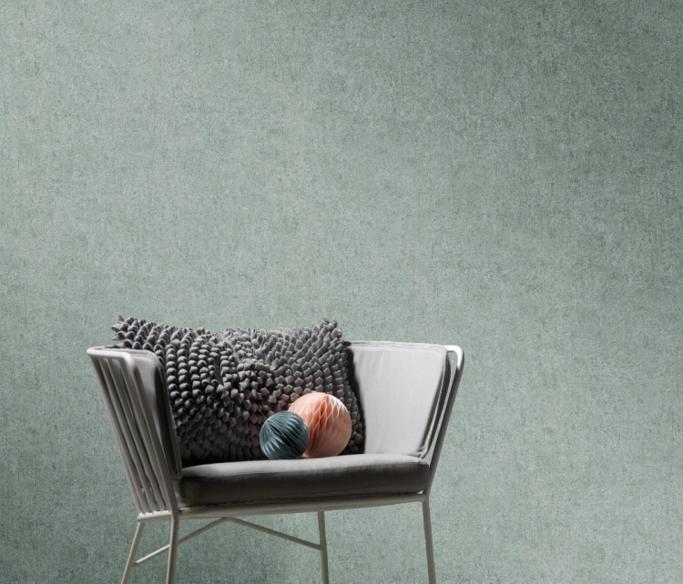 Tapeta ścienna na flizelinie turkusowa tynk bez wzoru 10418-07