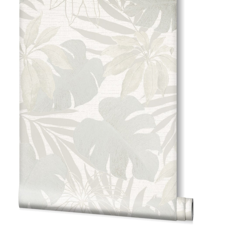 Tapeta ścienna monstery palmy beżowe 31603