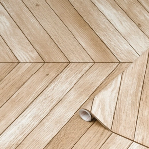 Okleina meblowa samoprzylepna Chevron Klepka beżowa 200-8345 67,5cm Próbka d-c-fix