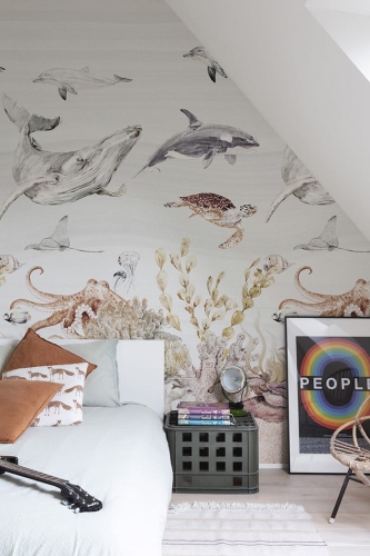 Fototapeta Mural A71601 natura podwodny świat Grandeco Orom 2 2.jpg