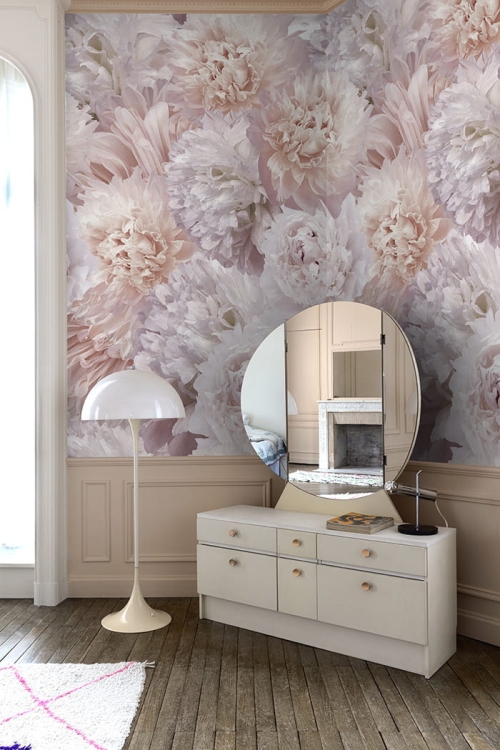 Fototapeta Mural A77501 botaniczna duże kwiaty Grandeco Orom 2 1.jpg