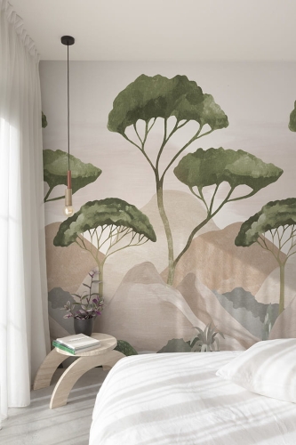 Fototapeta Mural A77401 natura drzewa Grandeco Orom 2 1.jpg