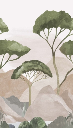 Fototapeta Mural A77401 natura drzewa Grandeco Orom 2.jpg