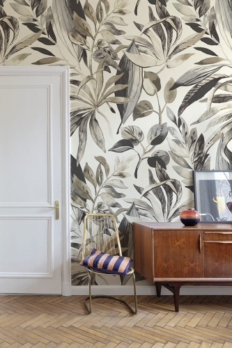 Fototapeta Mural A71701 botaniczna liście Grandeco Orom 2 1.jpg