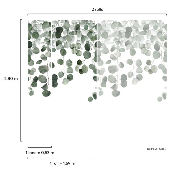 Fototapeta Mural A73201 botaniczna liście Grandeco Orom 2 2.jpg
