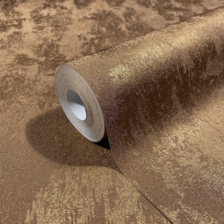 Tapeta ścienna na flizelinie 34277 Marburg City Romance tynk w odcieniu miedzi satynowa