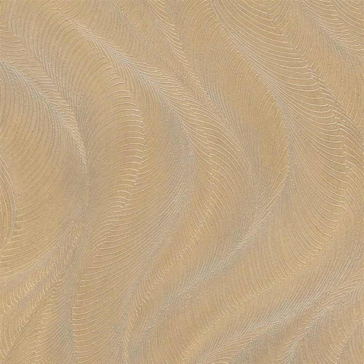 Tapeta ścienna na flizelinie 659641 Rasch Incanto fale liście wzór geometryczny