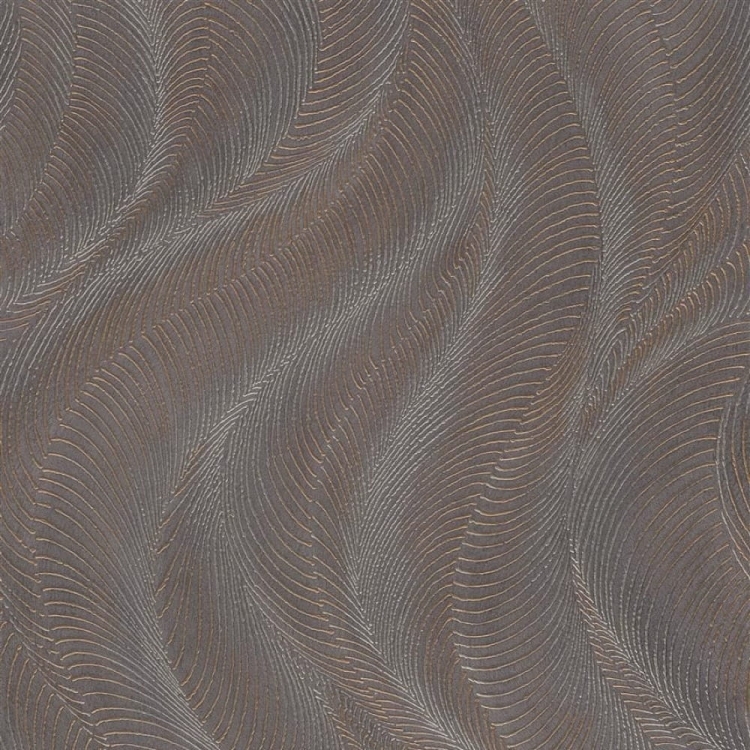 Tapeta ścienna na flizelinie 659658 Rasch Incanto fale liście wzór geometryczny
