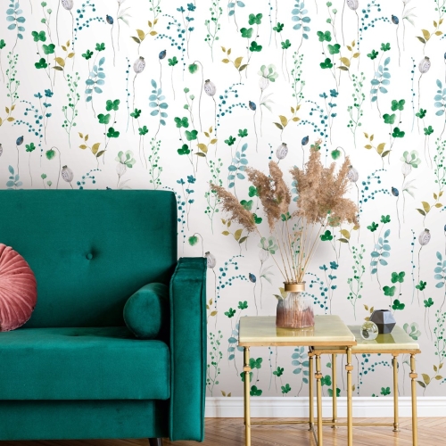 Tapeta ścienna na flizelinie 88966 Marburg Fresh Up motyw liści