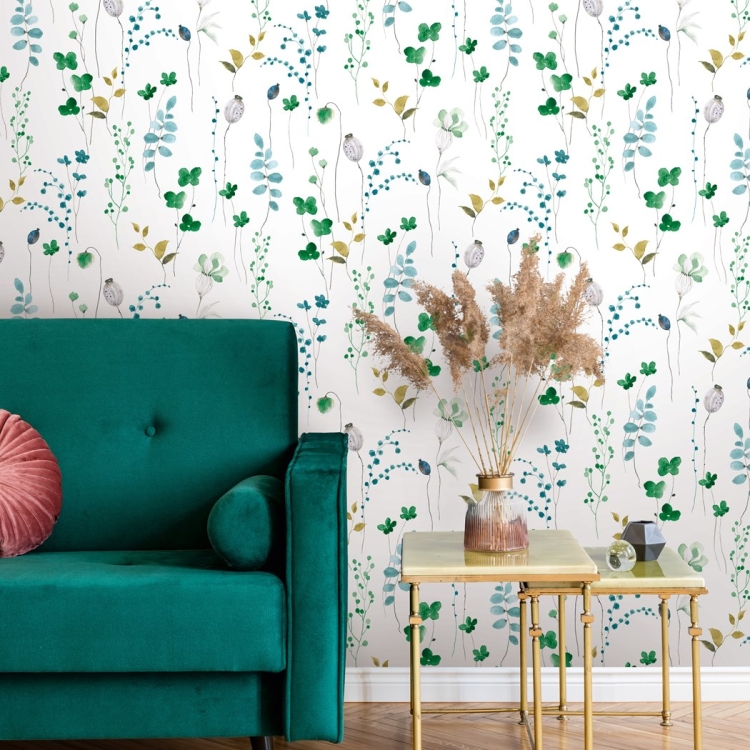 Tapeta ścienna na flizelinie 88966 Marburg Fresh Up motyw liści