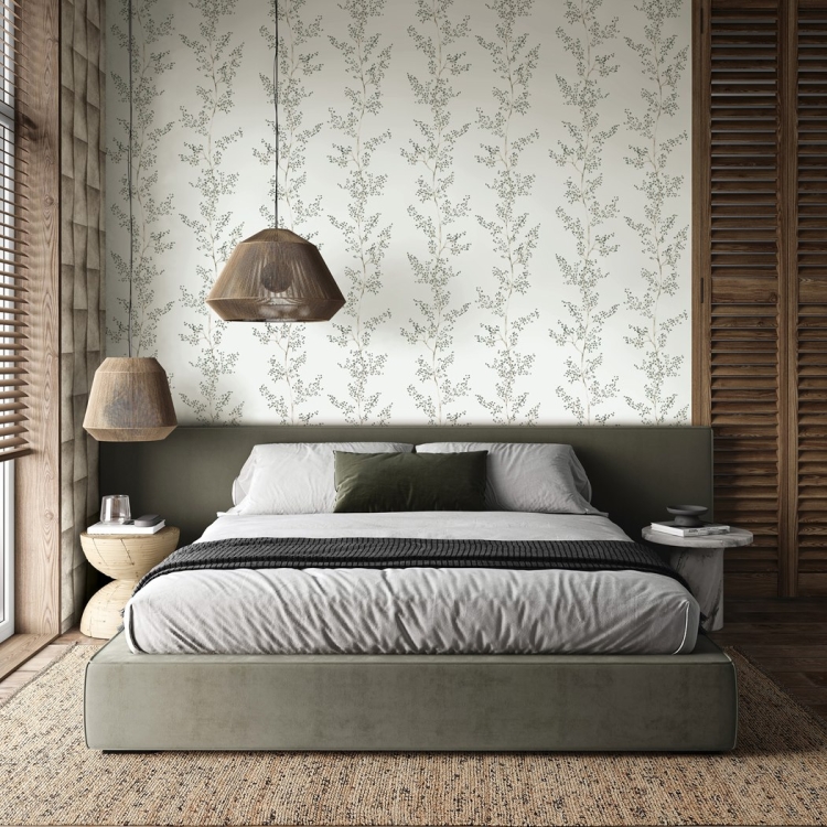 Tapeta ścienna na flizelinie 88989 Marburg Fresh Up gałązki w panelu