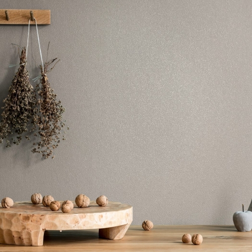 Tapeta ścienna na flizelinie 82516 Novamur Naomi delikatna struktura toupe, szaro beżowy