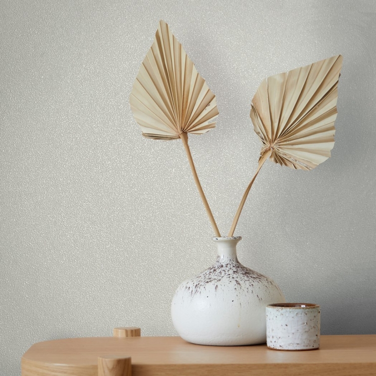 Tapeta ścienna na flizelinie 82515 Novamur Naomi Drobna struktura złamana biel