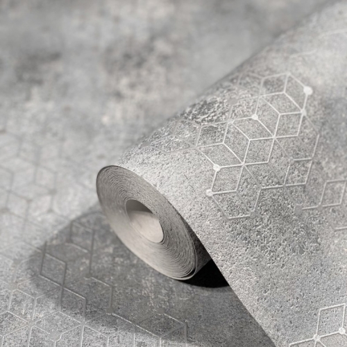 Tapeta ścienna na flizelinie 82242 Novamur Hailey motyw geometryczny 3D