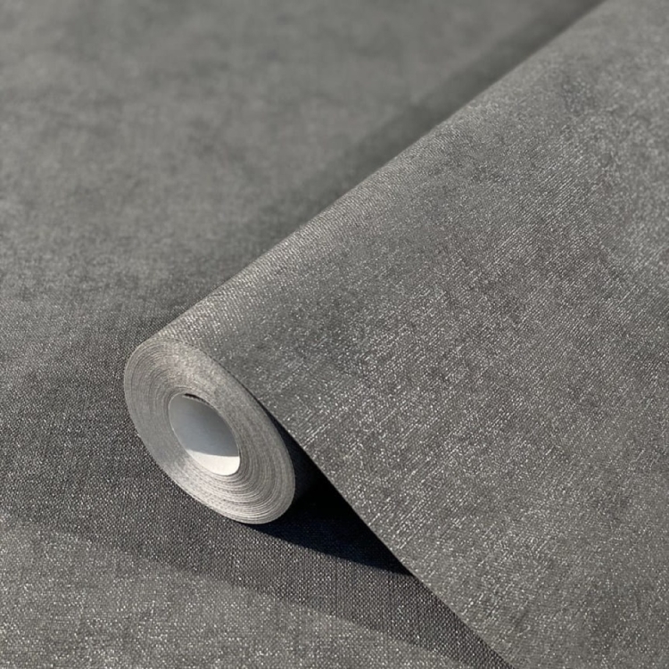 Tapeta ścienna na flizelinie 32406 Marburg Flora struktura tkaniny szary