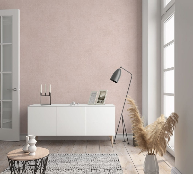 Tapeta ścienna na flizelinie 32434 Marburg Flora struktura płótna połyskująca